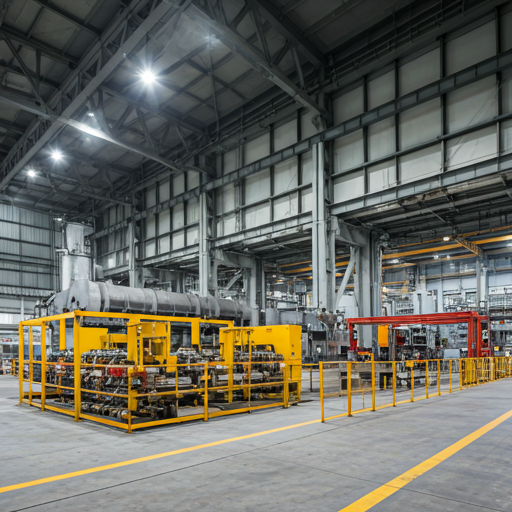 Industrial manufacturing facility